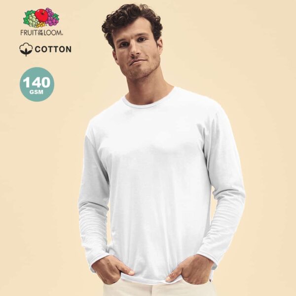 Camiseta Adulto Blanca Iconic Long Sleeve T