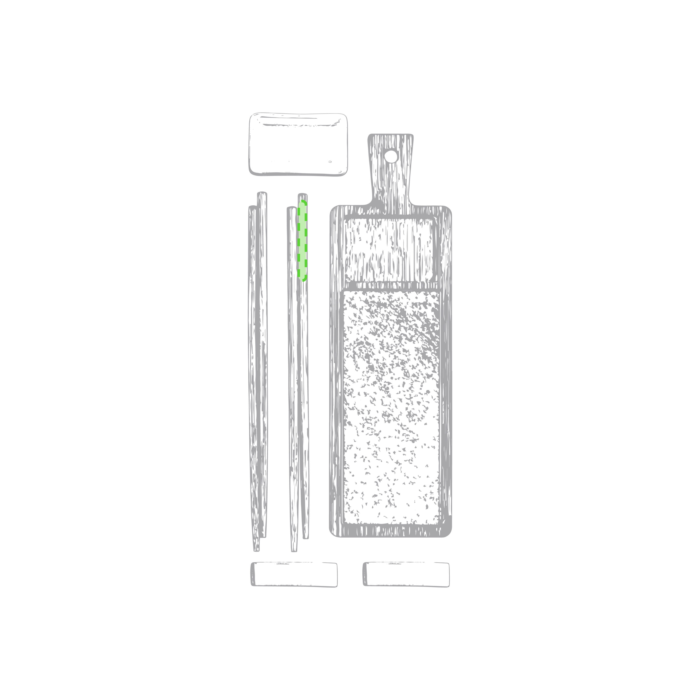 Mango utensilio 1 cara A