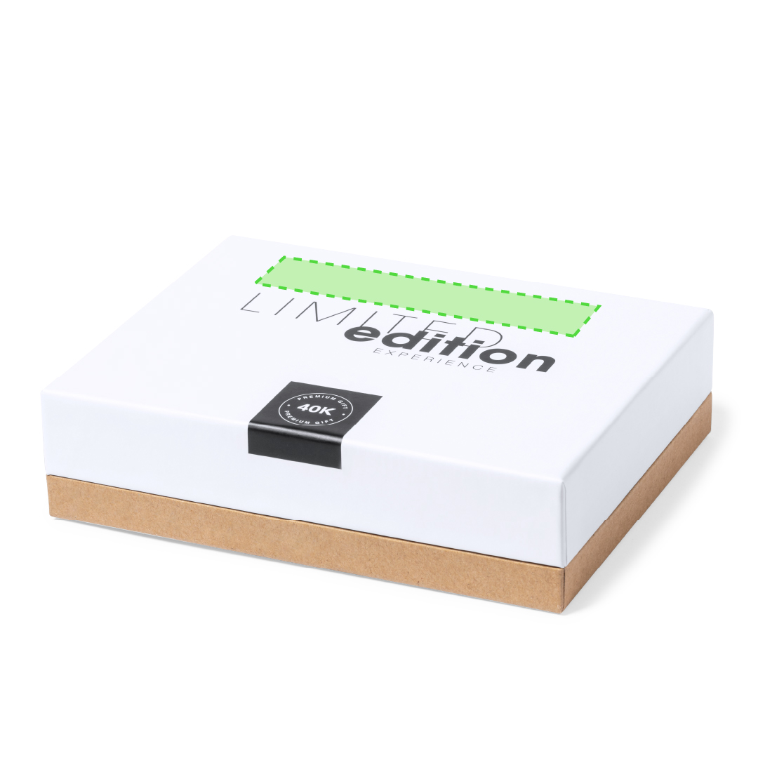 Caja de presentación parte superior