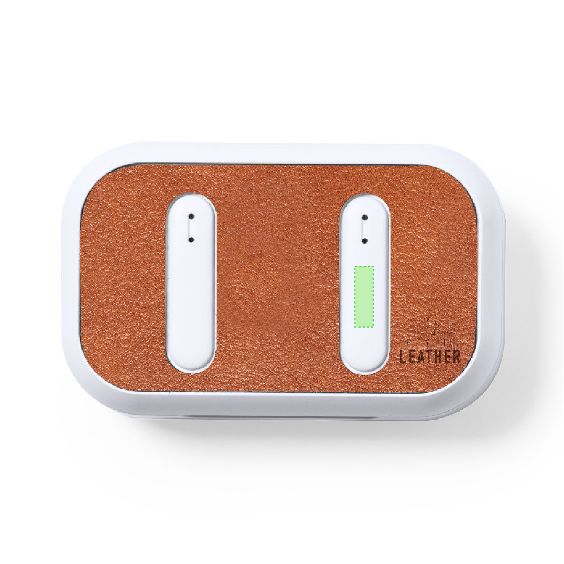 En el auricular derecho