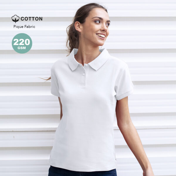 Polo Mujer Blanco Koupan