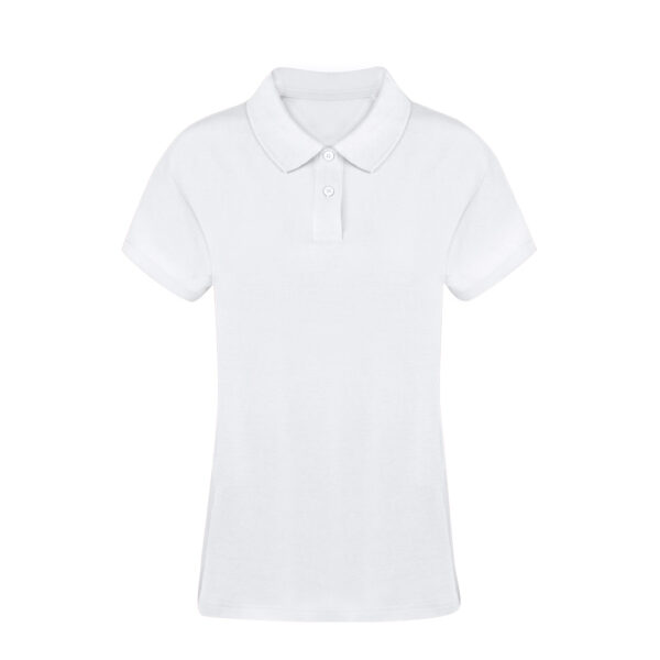 Polo Mujer Blanco Koupan - Imagen 2