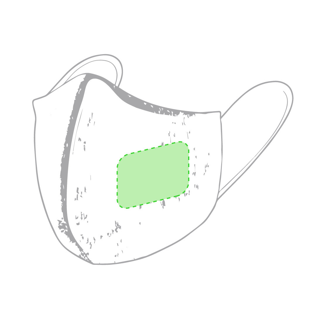 Centrado en el lado izquierdo