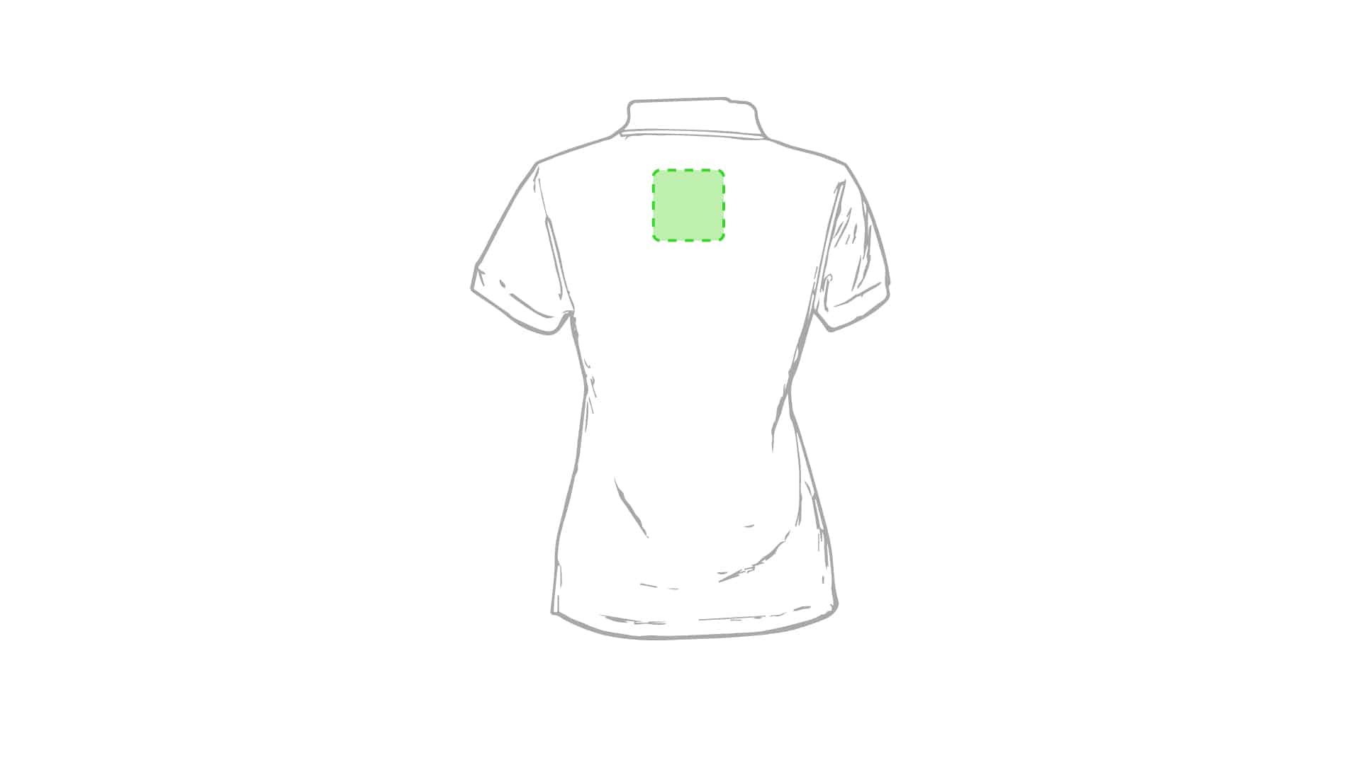 En la espalda debajo del cuello