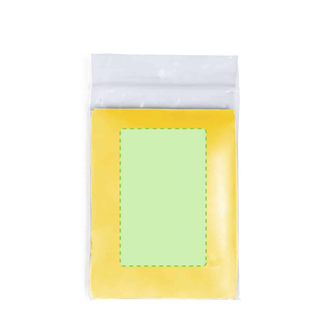 En el cartón de presentación