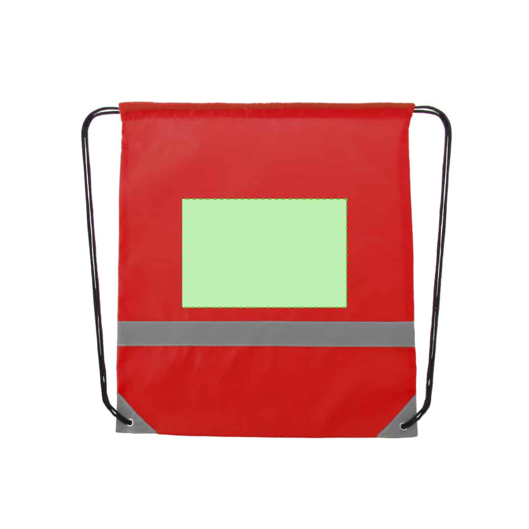 Centrado encima de la cinta reflectante