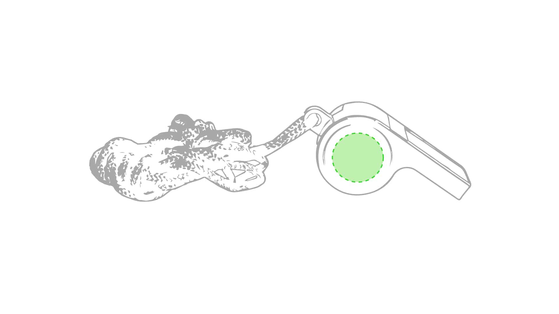 En la cara B (zona circular)