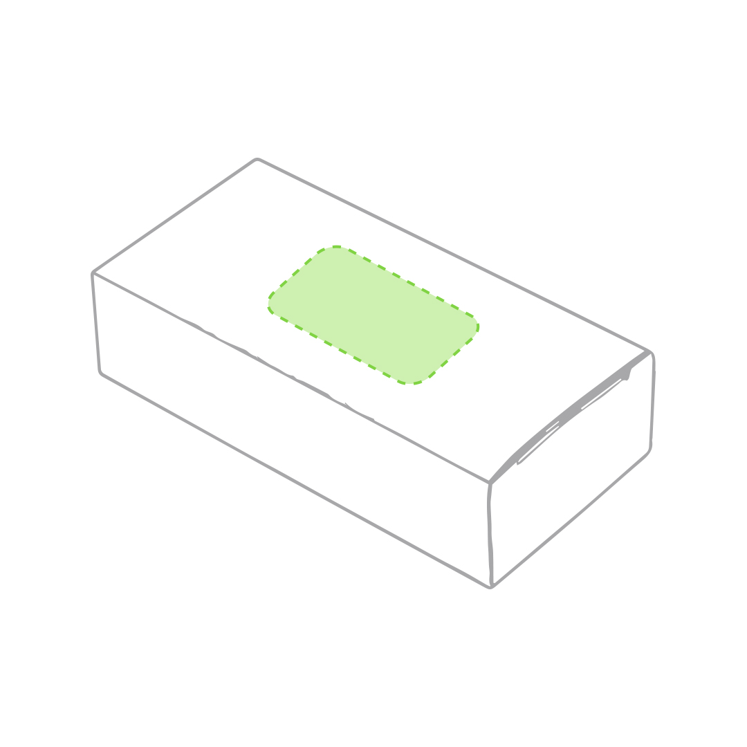 Centrado en la cara principal