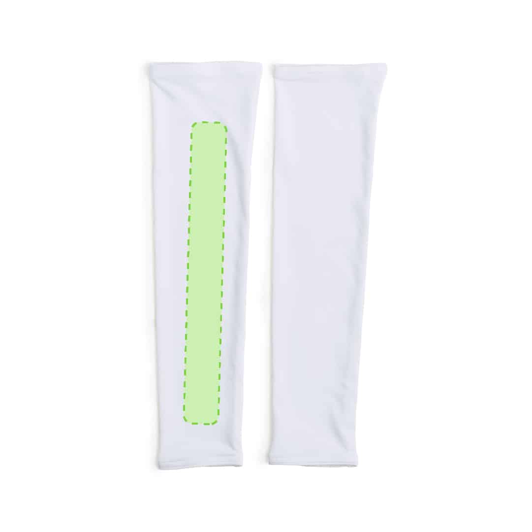 En la manga izquierda