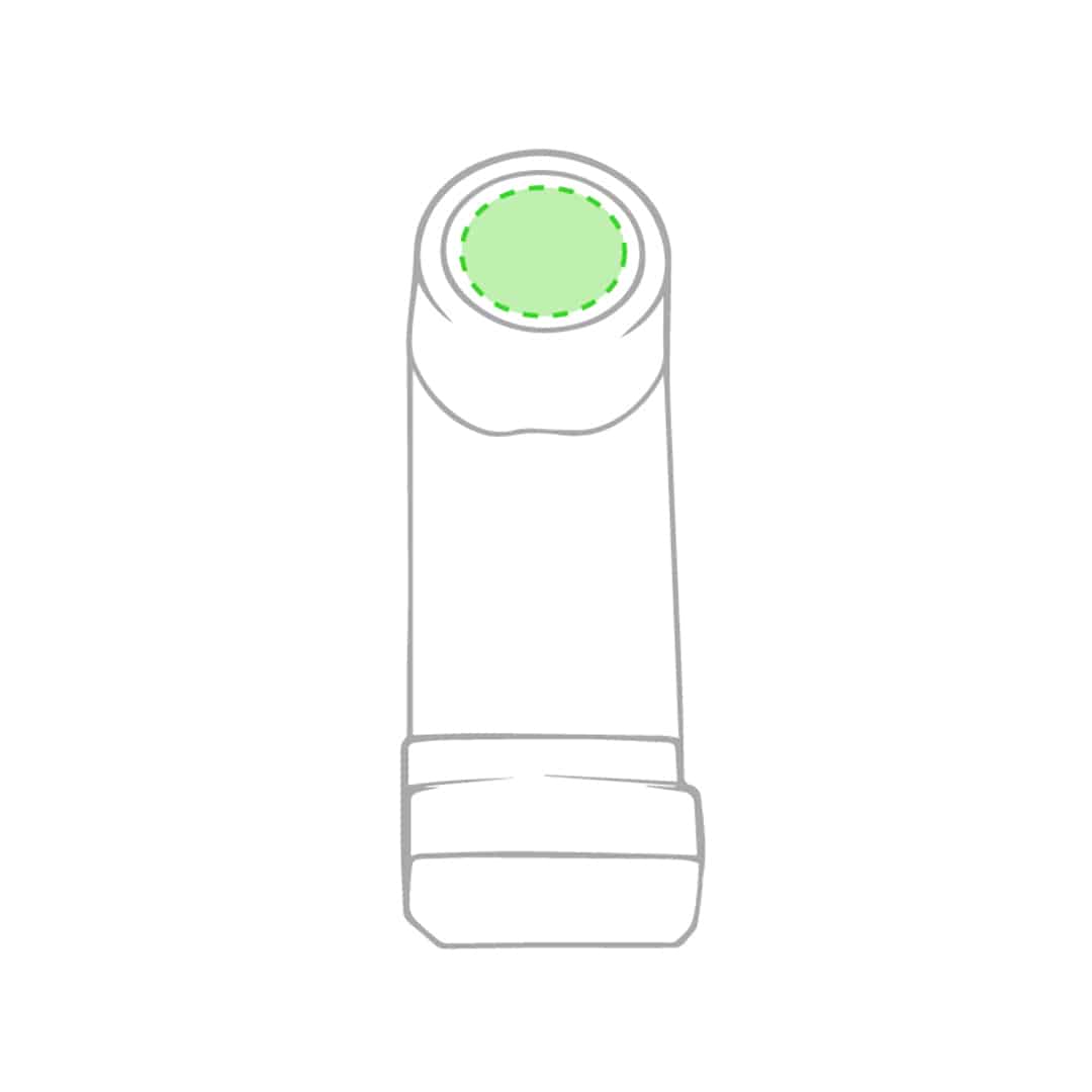 En la parte circular