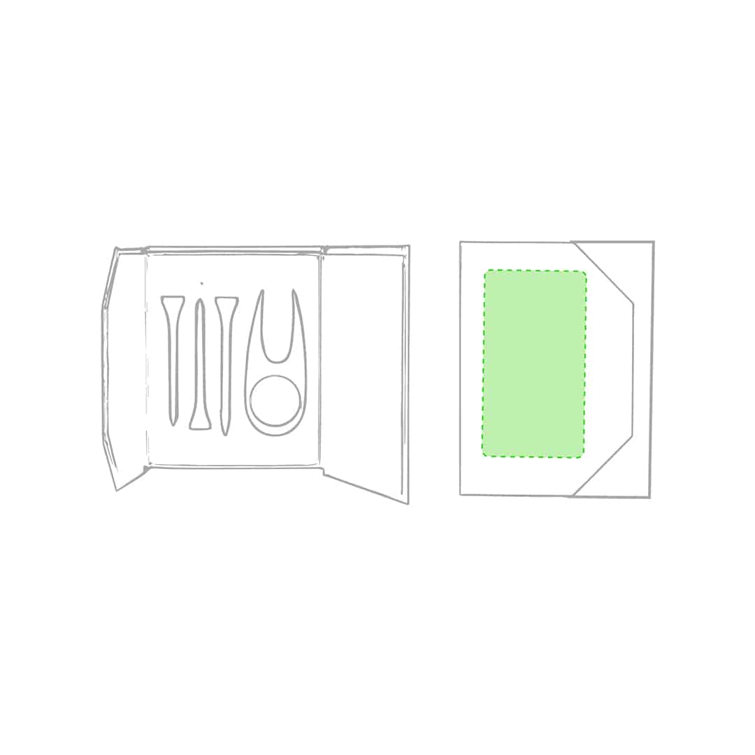 En la caja de presentación