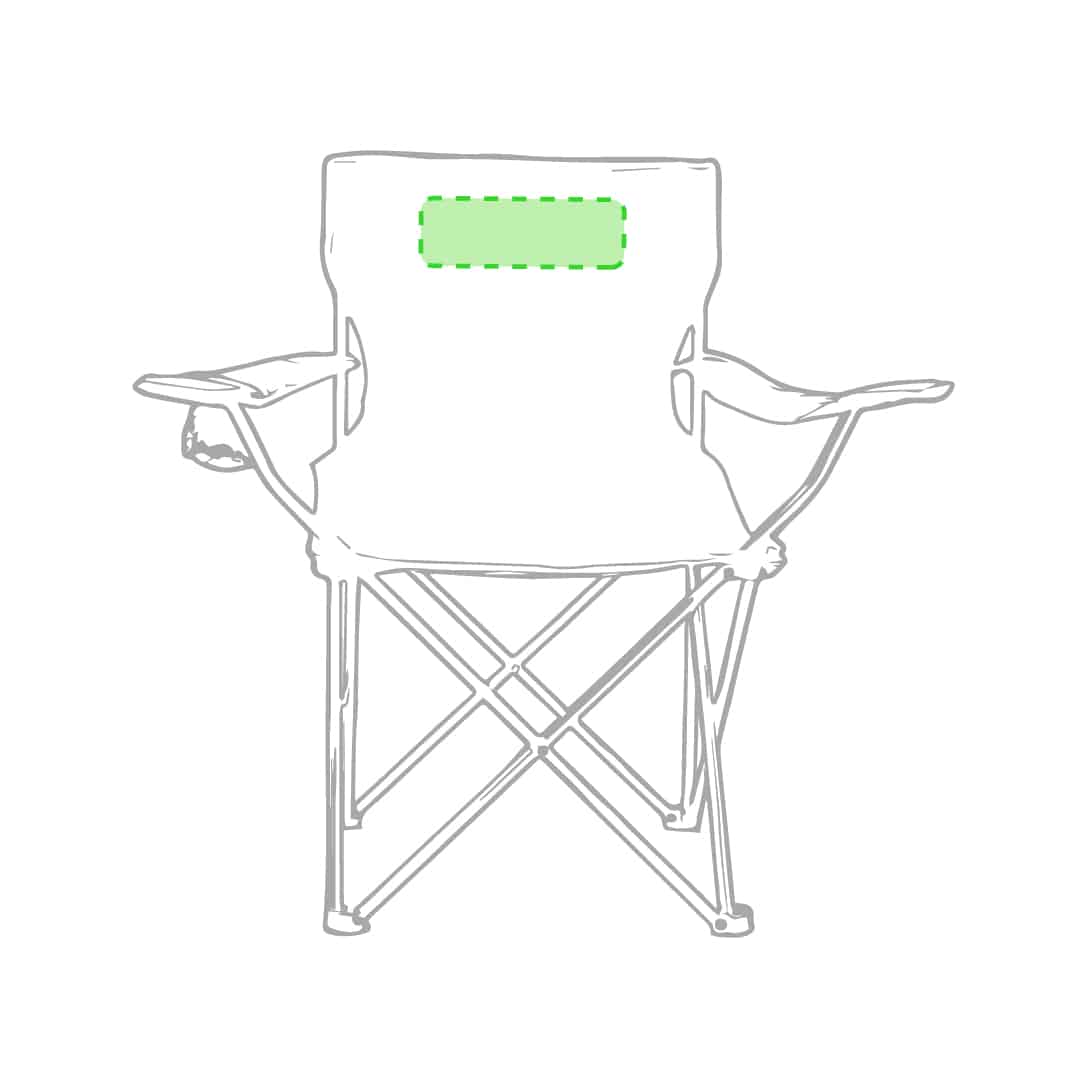 En la parte superior