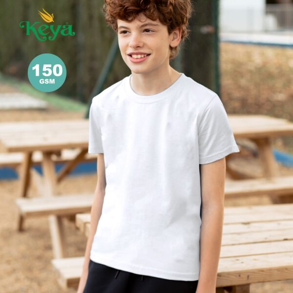 Camiseta Niño Blanca "keya" YC150
