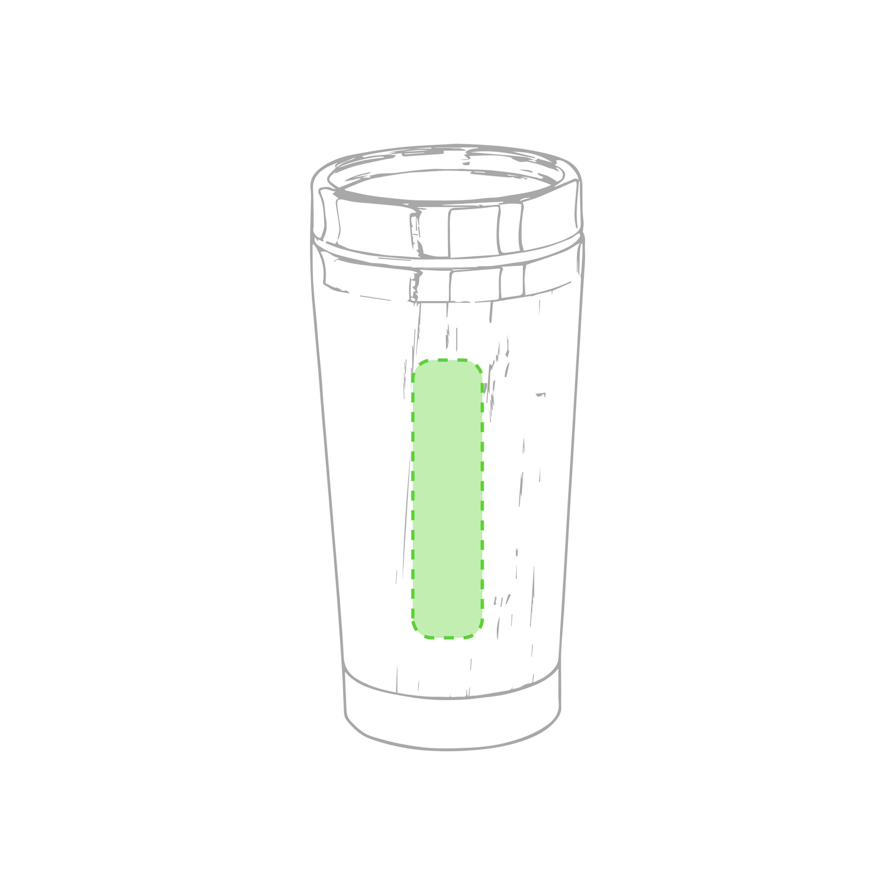 Bidón Lateral centrado