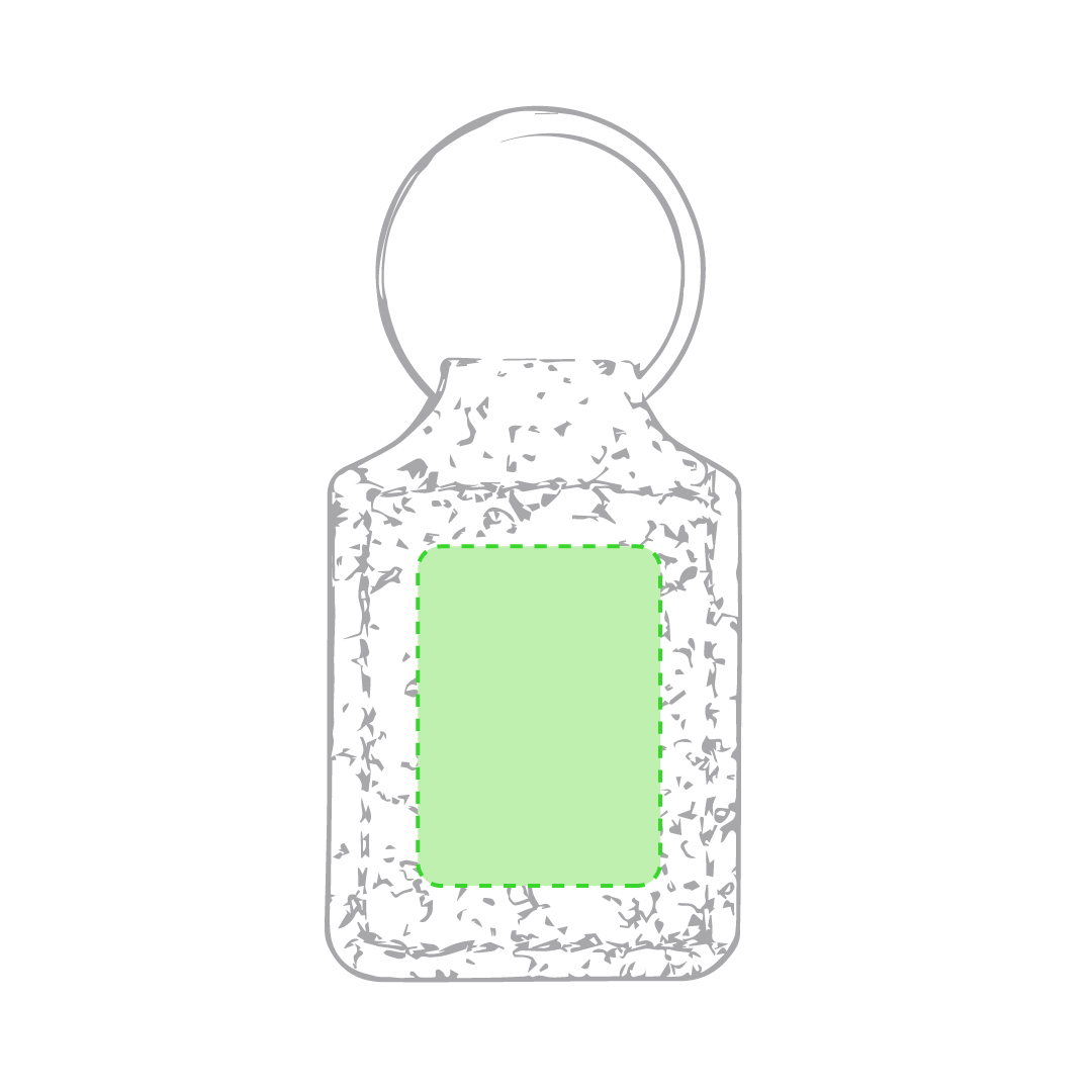 En el cuerpo, en el rectángulo