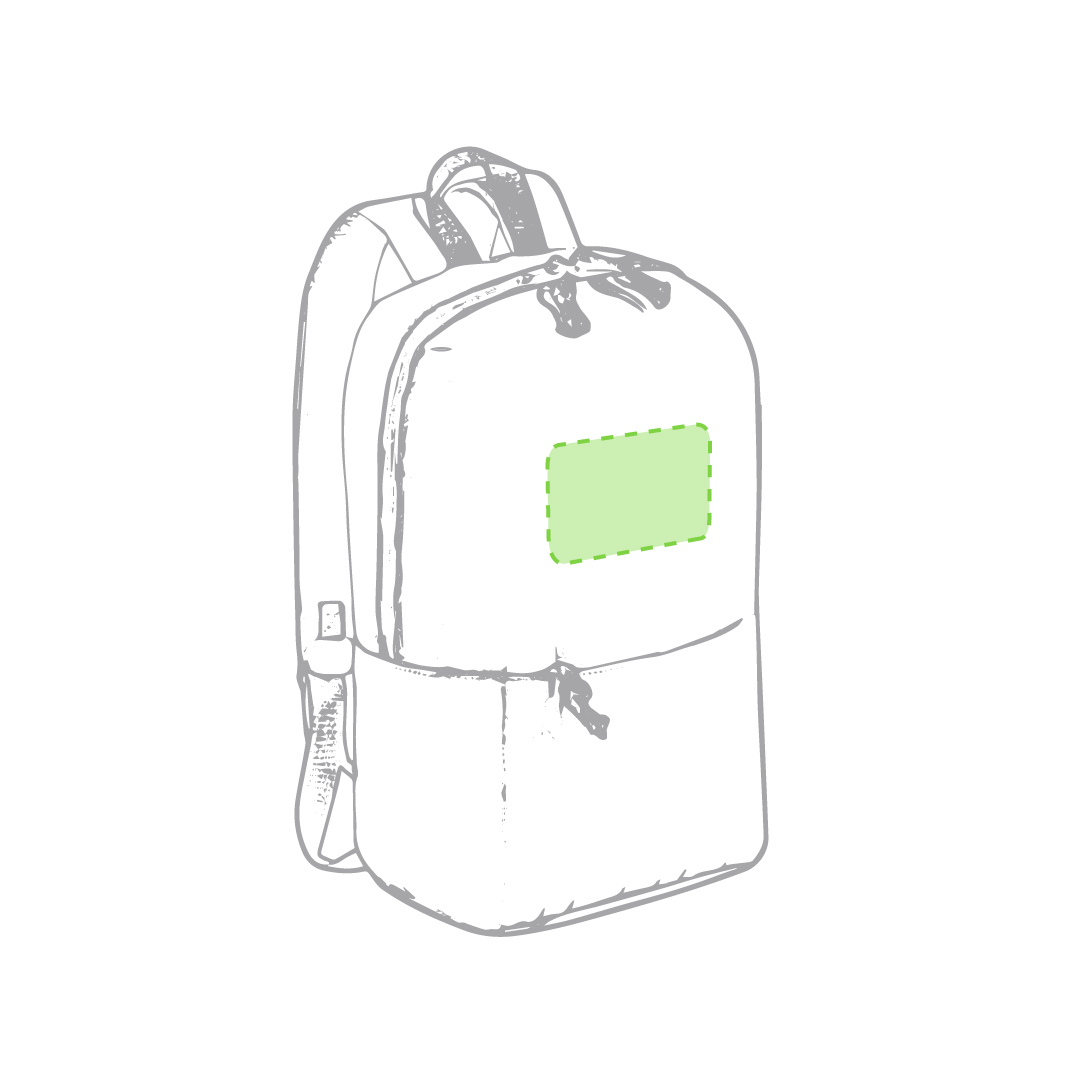 En la parte superior