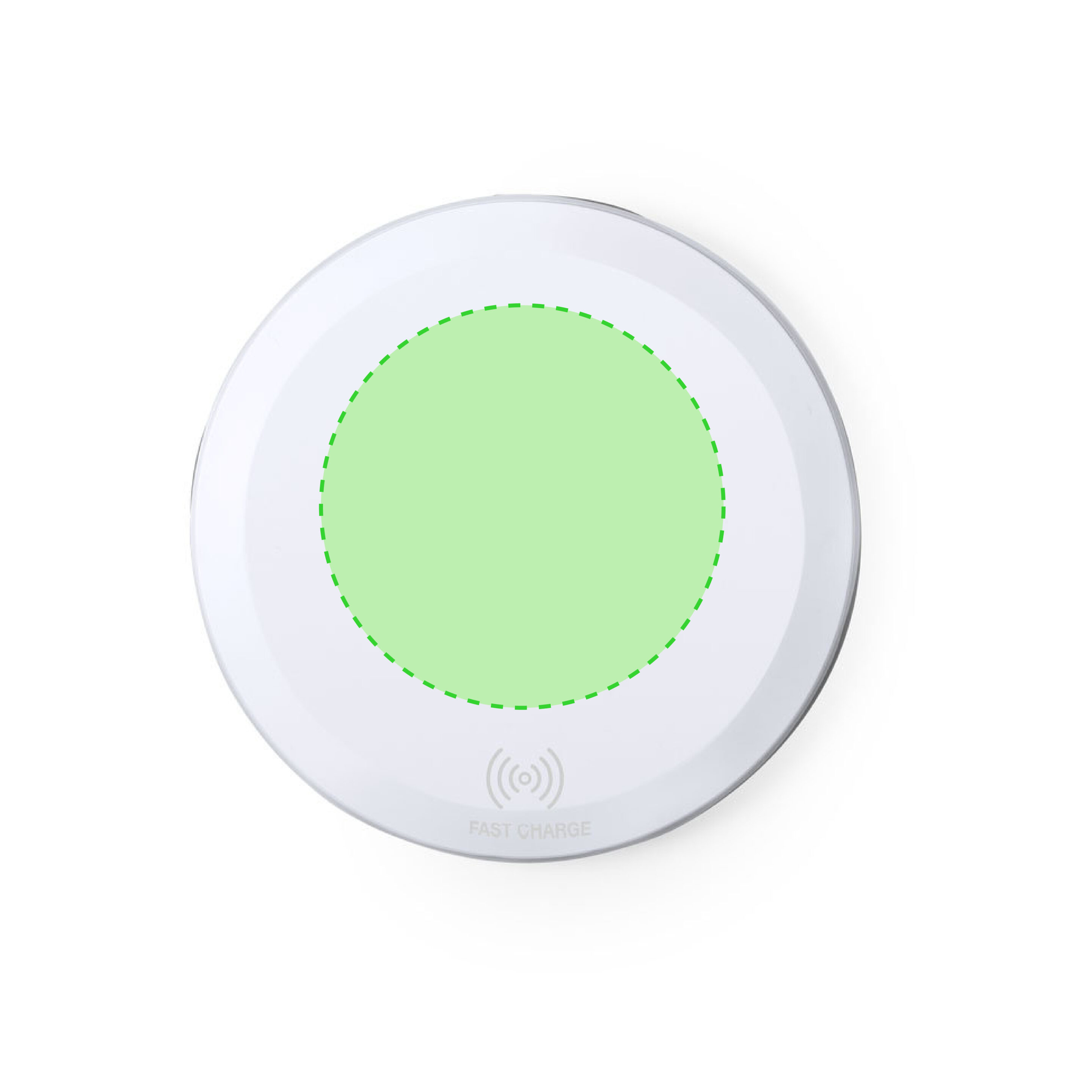 Centrado en el círculo