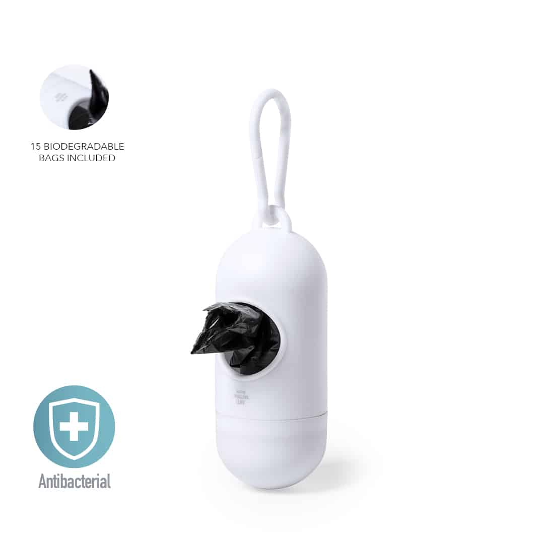 Dispensador Bolsas Antibacteriano Wabik
