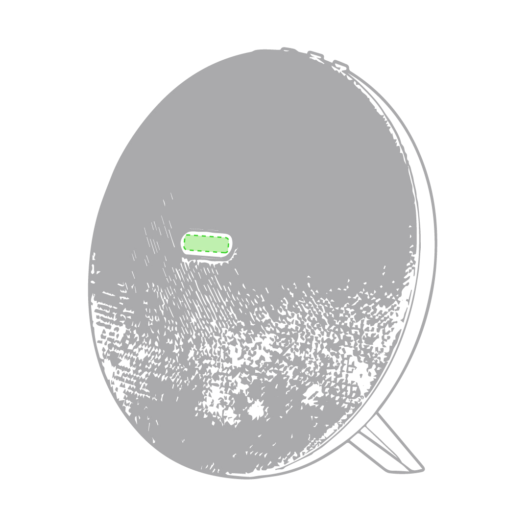 Centrado en el circulo central