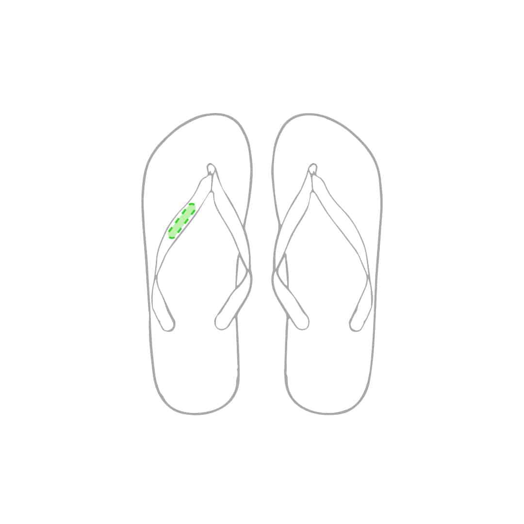 Tira Exterior Chancla Izquierda